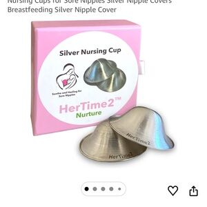 Silver Nursing Cups